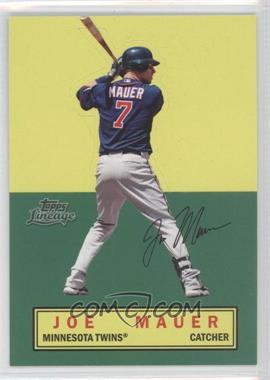 2011 Topps Lineage - Stand Ups #_JOMA - Joe Mauer