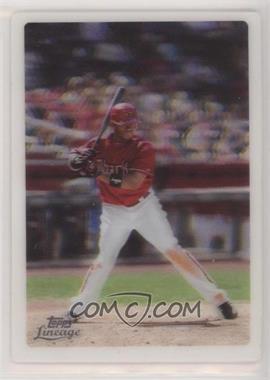 2011 Topps Lineage - Topps 3D - Mailing Address Back #_JUUP - Justin Upton /99