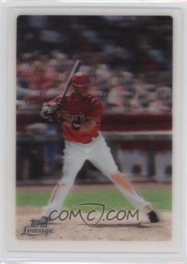 2011 Topps Lineage - Topps 3D - Mailing Address Back #_JUUP - Justin Upton /99