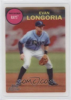 2011 Topps Lineage - Topps 3D #_EVLO - Evan Longoria