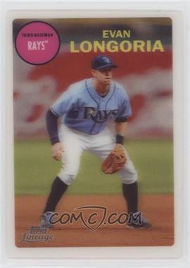 2011 Topps Lineage - Topps 3D #_EVLO - Evan Longoria