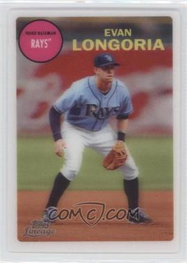 2011 Topps Lineage - Topps 3D #_EVLO - Evan Longoria