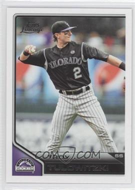 2011 Topps Lineage - Venezuelan #TV10 - Troy Tulowitzki