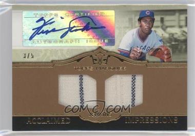 2011 Topps Marquee - Acclaimed Impressions Dual - Gold #AID-59 - Fergie Jenkins /5