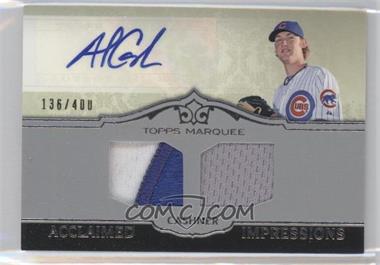 2011 Topps Marquee - Acclaimed Impressions Dual #AID-40 - Andrew Cashner /400