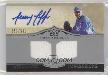 2011 Topps Marquee - Acclaimed Impressions Dual #AID-42 - Jeremy Jeffress /590