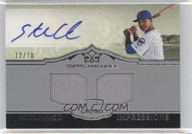 2011 Topps Marquee - Acclaimed Impressions Dual #AID-6 - Starlin Castro /70