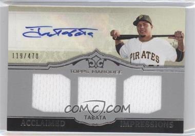 2011 Topps Marquee - Acclaimed Impressions Triple #AIT-6 - Jose Tabata /470
