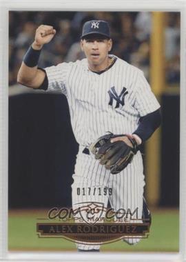2011 Topps Marquee - [Base] - Copper #70 - Alex Rodriguez /199