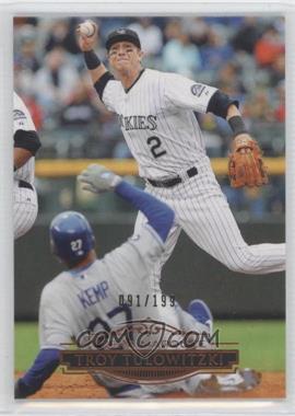 2011 Topps Marquee - [Base] - Copper #91 - Troy Tulowitzki /199
