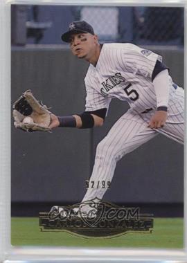 2011 Topps Marquee - [Base] - Gold #28 - Carlos Gonzalez /99