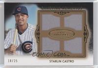 Starlin Castro #/25