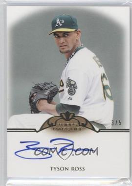 2011 Topps Marquee - Monumental Markings - Gold #MM-TRO - Tyson Ross /5