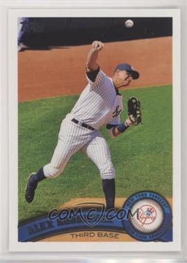 2011 Topps New York Yankees - [Base] #NYY3 - Alex Rodriguez