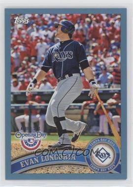 2011 Topps Opening Day - [Base] - Blue #186 - Evan Longoria /2011