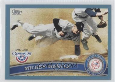 2011 Topps Opening Day - [Base] - Blue #7 - Mickey Mantle /2011