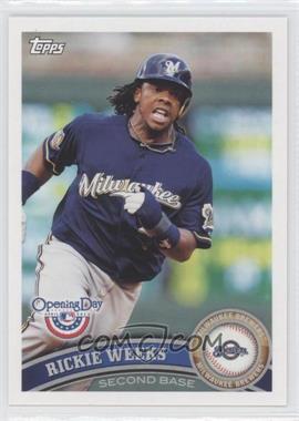 2011 Topps Opening Day - [Base] #122 - Rickie Weeks