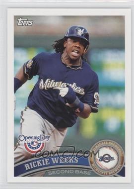 2011 Topps Opening Day - [Base] #122 - Rickie Weeks