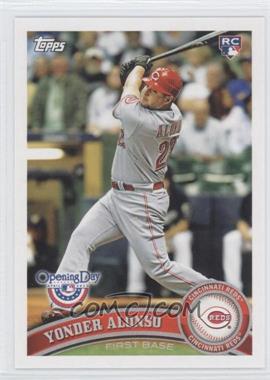 2011 Topps Opening Day - [Base] #49 - Yonder Alonso