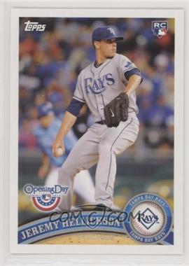 2011 Topps Opening Day - [Base] #80 - Jeremy Hellickson