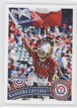 2011 Topps Opening Day - Mascots #M-23 - Rangers Captain