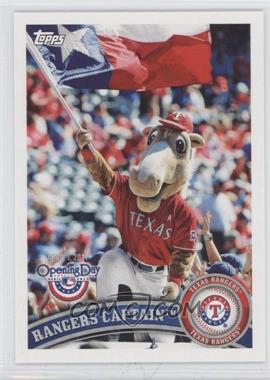 2011 Topps Opening Day - Mascots #M-23 - Rangers Captain