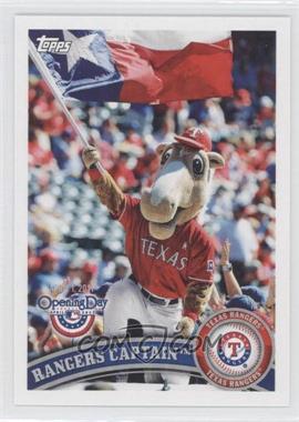 2011 Topps Opening Day - Mascots #M-23 - Rangers Captain