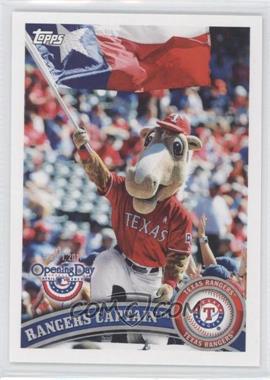 2011 Topps Opening Day - Mascots #M-23 - Rangers Captain