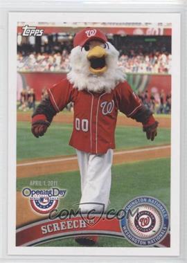 2011 Topps Opening Day - Mascots #M-25 - Screech