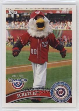 2011 Topps Opening Day - Mascots #M-25 - Screech