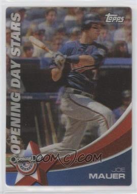 2011 Topps Opening Day - Opening Day Stars #ODS-7 - Joe Mauer