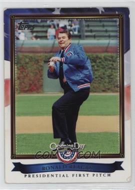2011 Topps Opening Day - Presidential First Pitch #PFP-4 - Ronald Reagan [Poor to Fair]