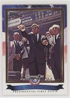 John F. Kennedy (Lyndon B. Johnson on left side of card)