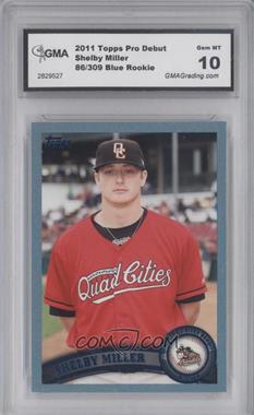 2011 Topps Pro Debut - [Base] - Blue #301 - Shelby Miller /309 [Encased]