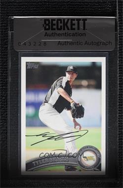 2011 Topps Pro Debut - [Base] #248 - Tyler Skaggs [BAS Authentic]