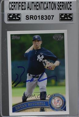 2011 Topps Pro Debut - [Base] #25 - Bryan Mitchell [CAS Certified Sealed]