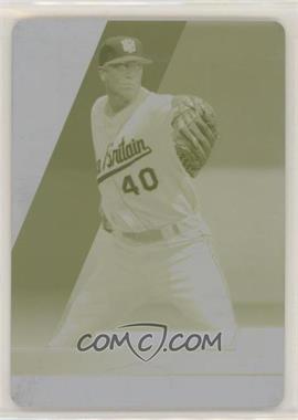 2011 Topps Pro Debut - Double-A All-Stars - Printing Plate Yellow #DA1 - Kyle Gibson /1