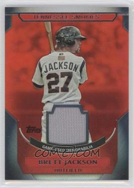 2011 Topps Pro Debut - Minor League Materials - Red #MM-BJ - Brett Jackson /5