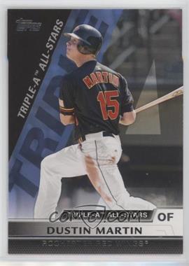 2011 Topps Pro Debut - Triple-A All-Stars #TA3 - Dustin Martin