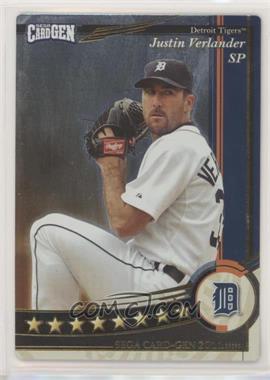 2011 Topps Sega Card-Gen - Rare #J11-R15 - Justin Verlander