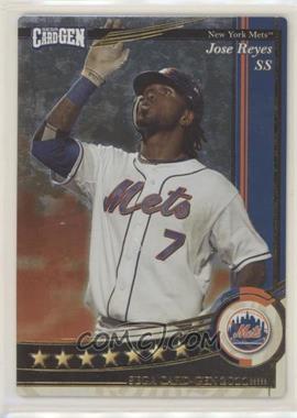 2011 Topps Sega Card-Gen - Rare #J11-R43 - Jose Reyes