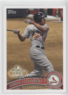 2011 Topps St. Louis Cardinals World Series Champions - Hanger Pack [Base] #WS11 - Adron Chambers
