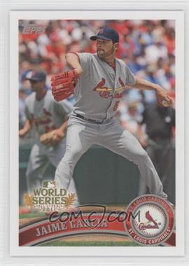 2011 Topps St. Louis Cardinals World Series Champions - Hanger Pack [Base] #WS13 - Jaime Garcia