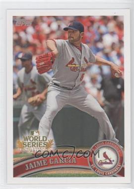 2011 Topps St. Louis Cardinals World Series Champions - Hanger Pack [Base] #WS13 - Jaime Garcia