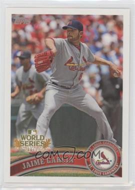 2011 Topps St. Louis Cardinals World Series Champions - Hanger Pack [Base] #WS13 - Jaime Garcia