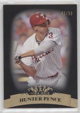 2011 Topps Tier One - [Base] - Black Tier Three #73 - Hunter Pence /50