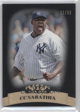 2011 Topps Tier One - [Base] - Black Tier Three #77 - C.C. Sabathia (CC on Card) /50