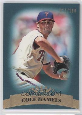 2011 Topps Tier One - [Base] - Blue Tier Four #52 - Cole Hamels /199