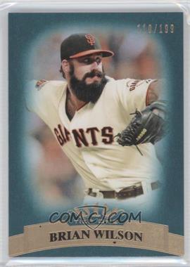 2011 Topps Tier One - [Base] - Blue Tier Four #76 - Brian Wilson /199