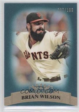 2011 Topps Tier One - [Base] - Blue Tier Four #76 - Brian Wilson /199